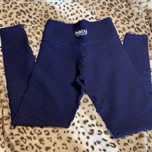 Booty by Brabants Croco Skin midnightblue leggings